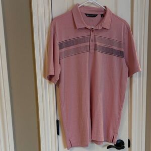 Travis Mathew Men's Polo in Soft Pink